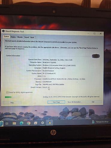 adapter hp: İşlənmiş HP 15.6 ", Intel Core i5, 256 GB, Ödənişli çatdırılma, Rayonlara çatdırılma — 4