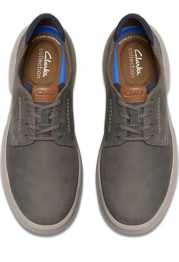 Туфли: Мужские туфли, 41.5, 42, Clarks, Новый, цвет - Серый, Самовывоз — 2