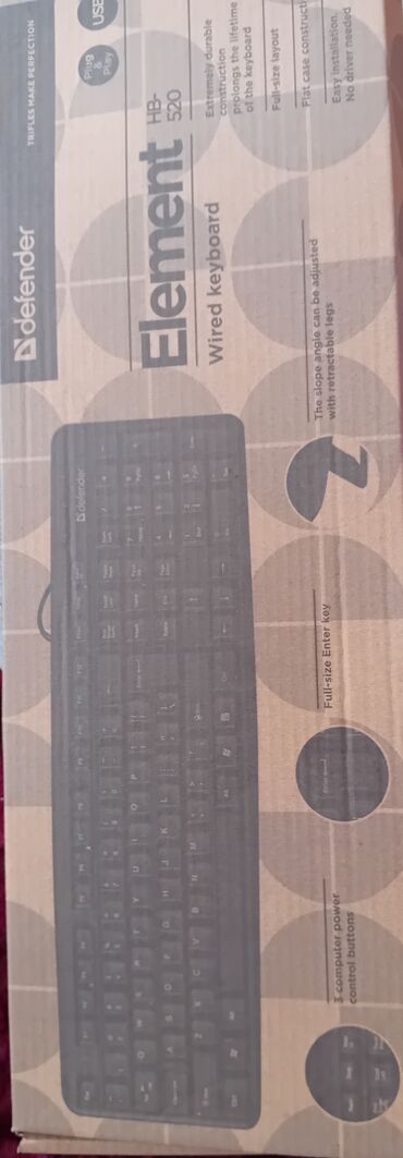 клавиатура компьютера купить: Клавиатура defender HB-520 состояние новой осталось 1 шт