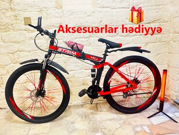 velosiped icare: Yeni Dağ velosipedi Strim, 29", sürətlərin sayı: 21, Pulsuz çatdırılma