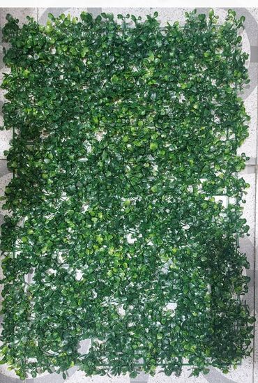 Digər ev dekoru: Yaşıl süni dekorativ ötüklər,güllər,yarpaqlar,ağaclar. Yaşıl dekorativ — 1