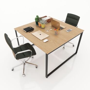 Ofis masaları: Yeni, İşçi üçün, Dördbucaq masa — 3