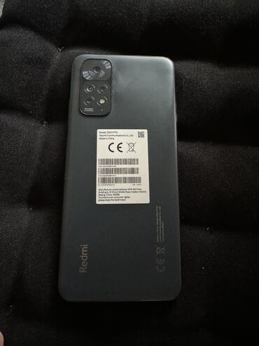 Redmi: Redmi, Redmi Note 11, Б/у, 128 ГБ, цвет - Черный, 2 SIM