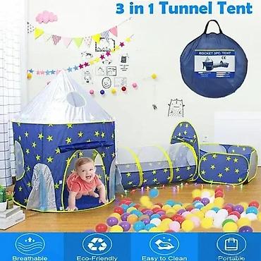 Šatori za decu: SATOR TUNEL BAZEN ZA DECAKE NOVO MODEL 2023 POP-UP SISTEM | Cene — 1