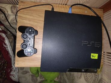 PS3 (Sony PlayStation 3): Продается игровая приставка Playstation 3 Slim Память 300 Гб Имеются