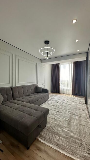 кыргызстан снять квартиру: 2 комнаты, 66 м², Элитка, 14 этаж, Дизайнерский ремонт