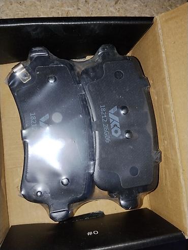 weiltmester ex5: Тормозные колодки задние VCO (Automobile Parts) - Применяемость — 2