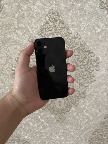 apple 12 mini: IPhone 12 mini, 64 GB, Qara, Face ID