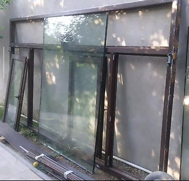 Alüminium çərçivəli şüşə vitraj və pəncərə sistemləri - Material