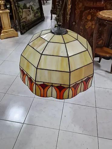 satom: Luster Tifany 💡 Dobro stanje Dimenzije: 📏 Prečnik: 43 cm 🚗 Lično — 4