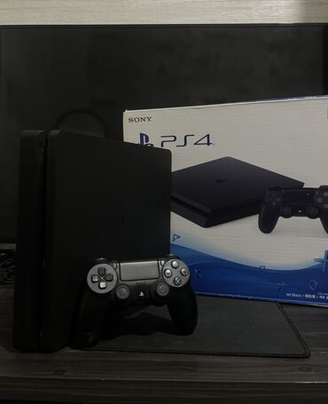 plesteşin 4: PlayStation 4 slim 500gb + 9 oyun Ancaq özümdə olub, PS5 ə keçmək