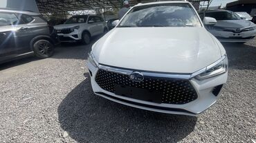 срочно афто: BYD e2 Белый внедорожник с черными колесными дисками и хромированной