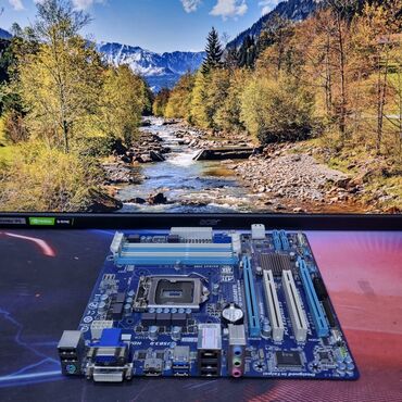 материнская плата на запчасти: Материнская плата, Новый, Gigabyte, LGA1155, Для ПК