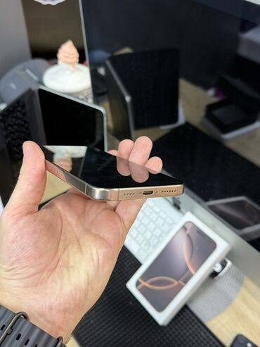 Apple iPhone: IPhone 16 Pro Max, 256 GB, Desert Titanium -da lalafo.az — 5 Apple iPhone: IPhone 16 Pro Max, 256 GB, Desert Titanium — 5