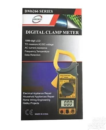 pirograf lidl: Amper klešta DM-6266 🔌 Precizno merenje struje bez prekidanja kola — 1