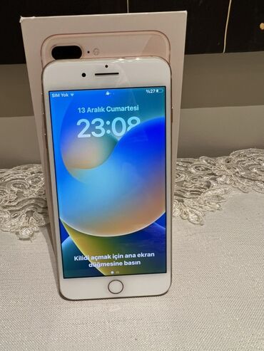 Apple iPhone: IPhone 8 Plus, 64 GB, Rose Gold, Barmaq izi — 6