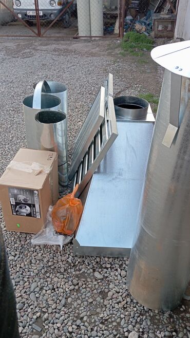 Жестяные работы: Вытяжка вентиляция баардык турун жасап коюп беребиз Ватсап — 17