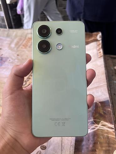мини диктофон: Redmi, Redmi Note 13, Б/у, 256 ГБ, цвет - Зеленый, 2 SIM — 1
