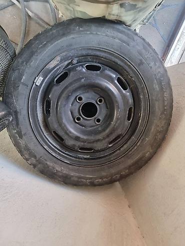 195 65 14 с: Зимние шины на штампованных дисках - Размер шин: 185/65 /R14 2шт — 4