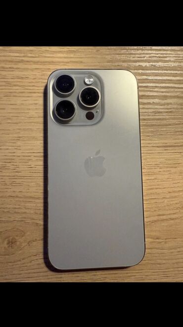 ipod купить: IPhone 15 Pro, 256 ГБ, Natural Titanium, Коробка, 80 %