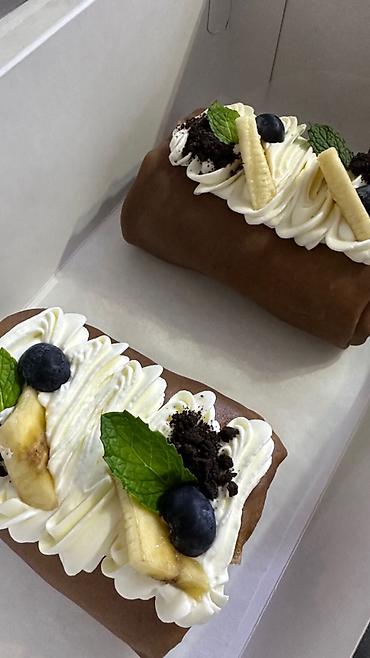 Съедобные букеты: Креп-роллы Crepe Poll Японские блинные роллы,сладкие нежные и — 10