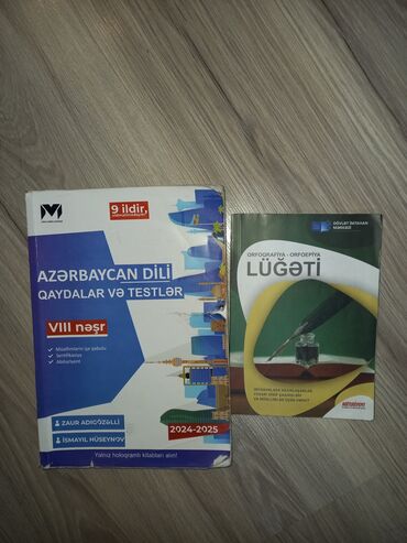 gülnarə umudova test pdf: Azərbaycan dili Mhm qayda + orfoqrafiya lüğəti (yeni kimi)