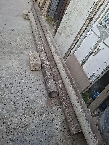dəmir truba: Məhsul: Metal borular (dəmir) Təsvir: - 4 ədəd qalın divarlı metal — 5