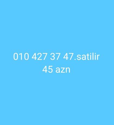 bakcell internet 1 azn: Nömrə: ( 010 ) ( 4273747 ), İşlənmiş