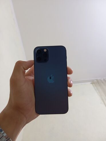 продать ноутбук бу: IPhone 12 Pro, Б/у, 128 ГБ, Pacific Blue, Чехол, Кабель, 97 %