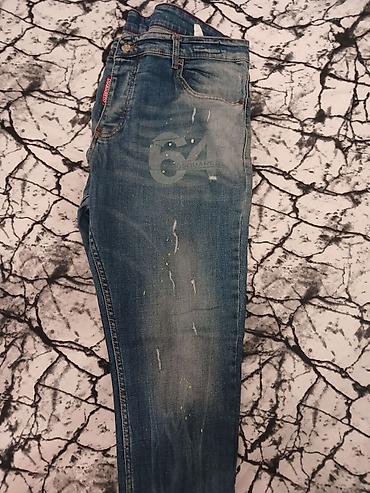 Farmerke: Dsquared2 muške farmerke - Model: džins sa efektom ispranog i — 8