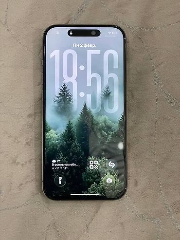Apple iPhone: IPhone 15 Pro, Б/у, 256 ГБ, Natural Titanium, 88 % — 2