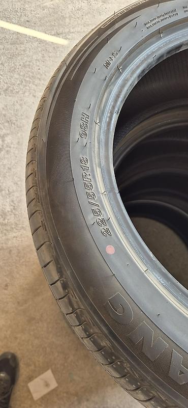 mercedes e200: Комплект автомобильных шин 225/55 R18 98H. проехали 300 км шины в — 2