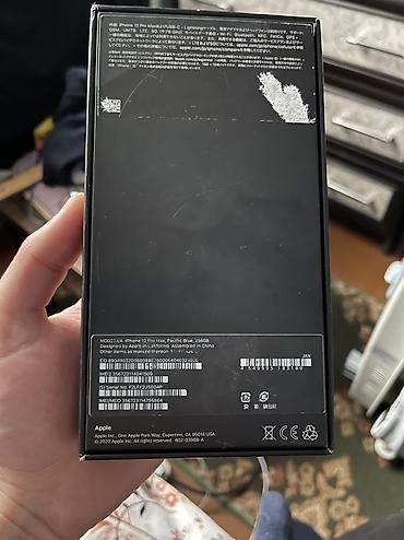 Apple iPhone: IPhone 12 Pro Max, Б/у, 256 ГБ, Sierra Blue, Кабель — 13