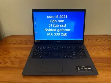 acer nitro: Intel Core i5, 8 GB, 15.6 "
