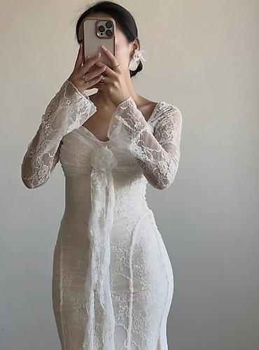 Женская одежда: 3500 - 30% скидка = 2450 сом✨✨✨✨ Новое ажурное платье-миди из кружева — 2