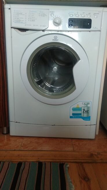 regular paltaryuyan: Paltaryuyan maşın Indesit, 7 kq, İşlənmiş, Avtomat, Qurutma var, Kredit yoxdur, Ünvandan götürmə