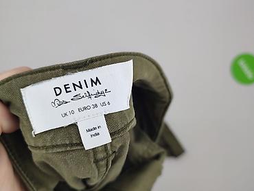 botki wrangler: Denim, Spodnie cargo damskie, rozmiar M — 4
