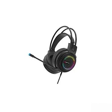 mini smart telefoni: Gejmerske slušalice sa mikrofonom i RGB osvetljenjem - Over‑ear — 1
