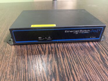 видеокамера уличная с ик подсветкой: PoE Ethernet switch - коммутатор для системы видеонаблюдения