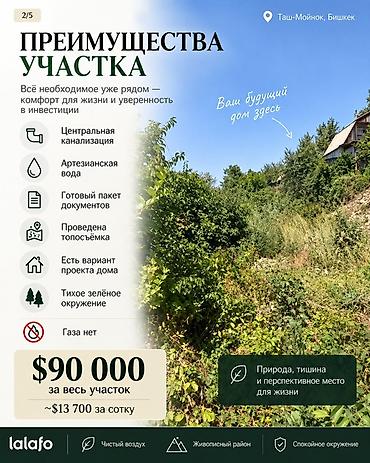 Продажа участков: 6 соток, Для строительства, Тех паспорт — 2