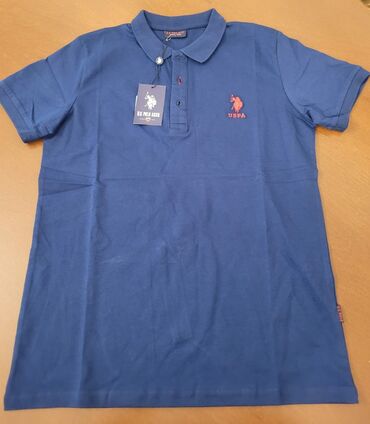 футболки u s polo: Футболка S (EU 36), цвет - Синий