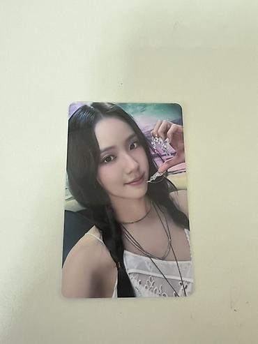 fon: Məhsul: BLACKPINK “DEADLINE” jisoo orginal fotokart - Seriya — 1