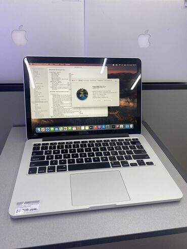 apple macbook 13 white: Ноутбук, Apple, 16 ГБ ОЗУ, Intel Core i5, 13.3 ", Б/у, Для несложных задач, память SSD