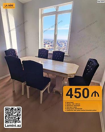 Mebel: Masa Dəsti – Kod: 3359 - Ölçülər: 100 × 200 sm - Mexanizm: Açılmayan — 1