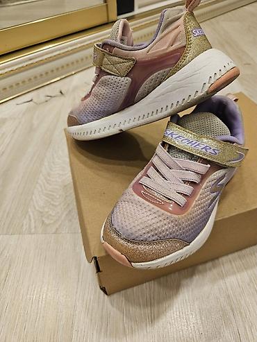 ortopedik ayaqqabi magazasi: Rəng - Yasəmən Krossovkalar, Skechers, Ölçü: 30, Qız üçün — 7