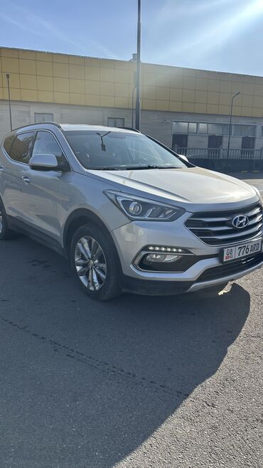 Hyundai: Hyundai Santa Fe: 2016 г., 2.2 л, Автомат, Дизель, Кроссовер