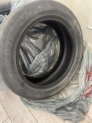 mishlen: Летние шины, размер 215/55 R17.
5000 сом за - 4шт без шишек — 1