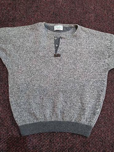 Džemperi: Džemper, Benetton, bоја - Siva, Vuna — 3