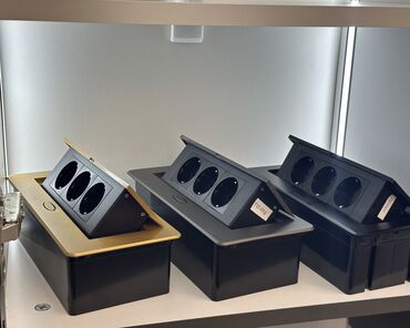 Rozetkalar: Gizli razetka 3-dərin razetkalı model cəmi 48 azn. Metal korpuslu bu — 9