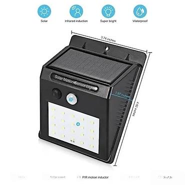 lampa bionic: SOLARNA ZIDNA LED LAMPA REFLEKTOR SA SENZOROM NOVO AKCIJA | Cene — 7